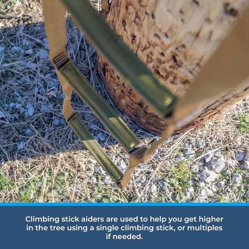 RNA Ape Canyon Outfitters Step Aider - Made in USA, Hunting, Arborist, and Tree Climbing Gear, Coyote - Image 5